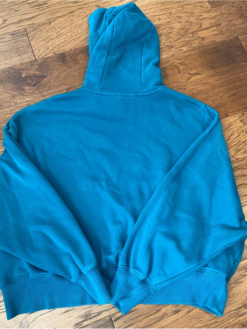 Women's Nike Oversized Phoenix Fleece Hoodie Teal In Color Size Medium - Picture 11 of 16